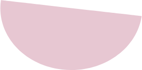 pink half circle